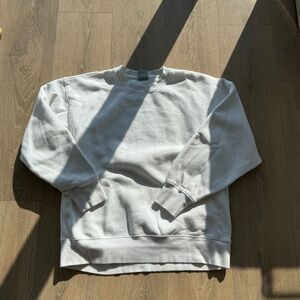 TNA Cozy Fleece Boyfriend Sweatshirt - White